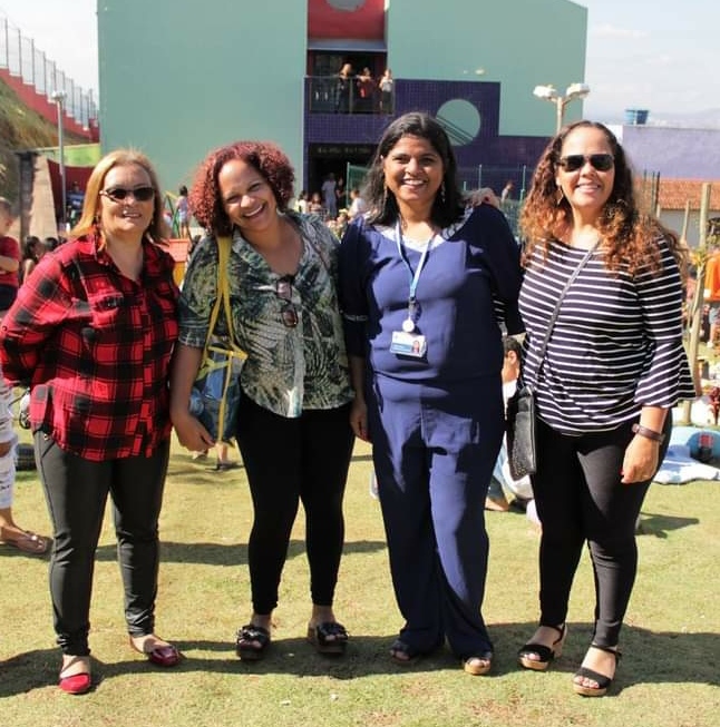 Foto por Carol Oliveira Na foto : Siomara Fonseca, Lucirley Amorim, Juliana Oliveira e Luciana Roberta (Equipe Pedagógica)