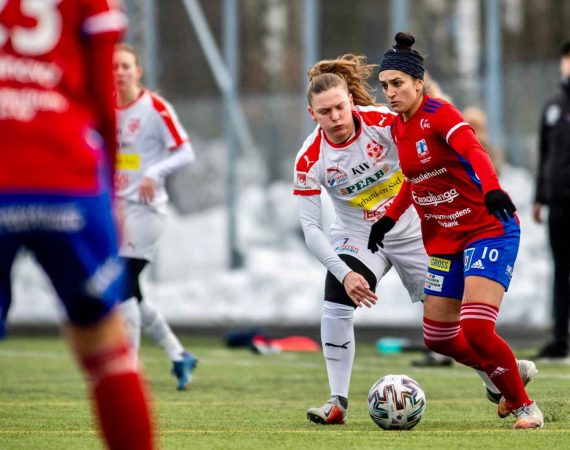 Fernanda Caroline e o campeonato sueco