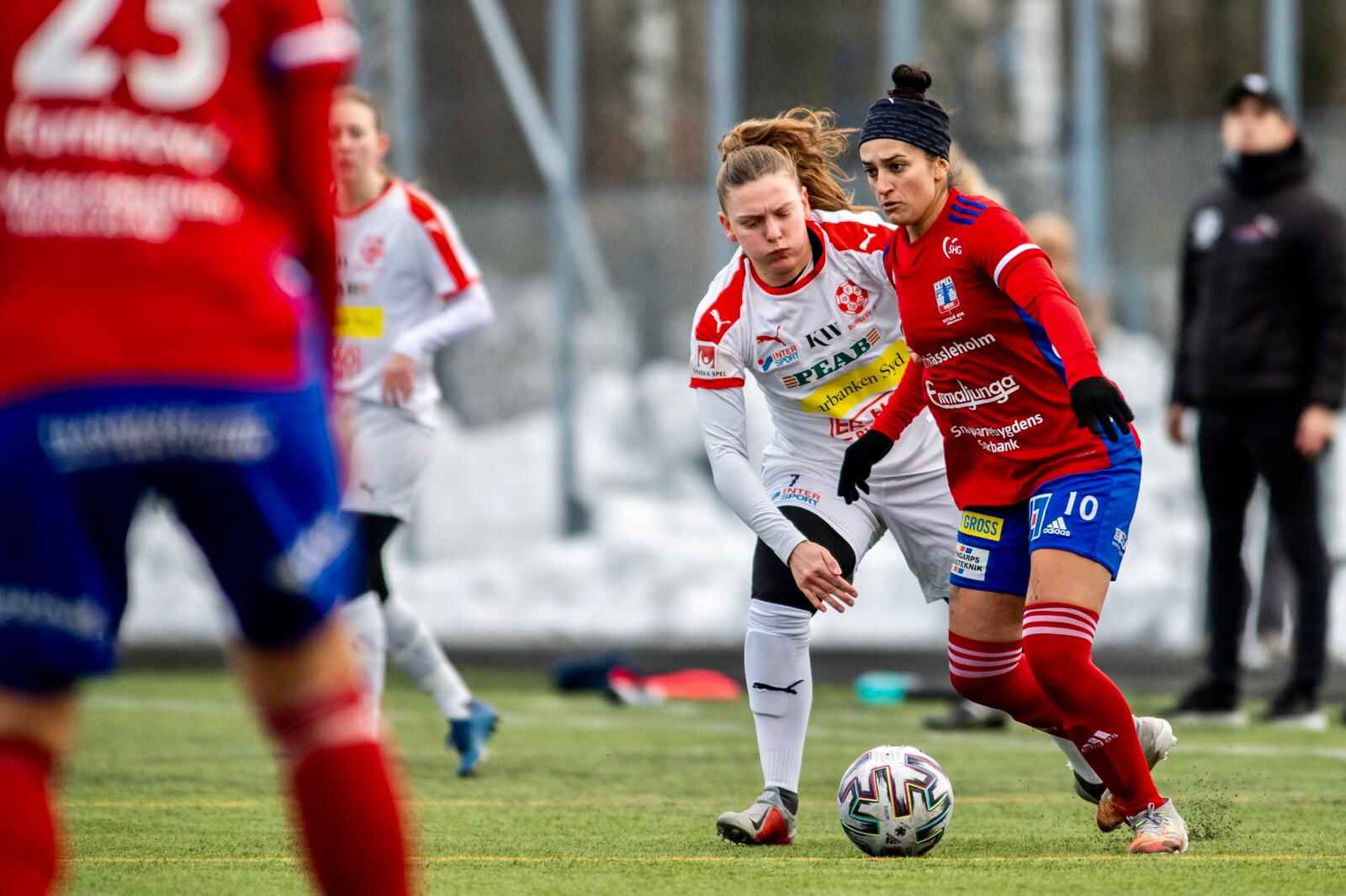Fernanda Caroline e o campeonato sueco