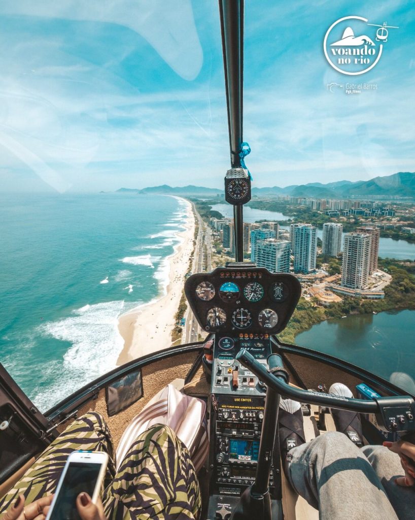 voando no rio